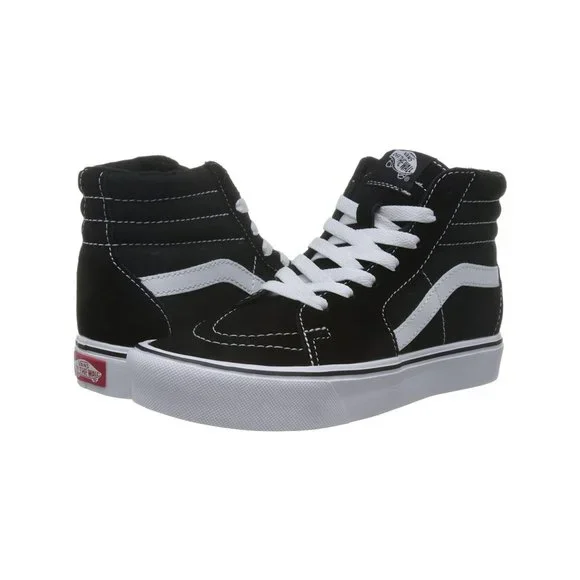 Vans Sk8-Hi Lite Men's Sneaker (Suede Canvas Black/White, SZ 9) VN0A2Z5YIJU NWOB - Picture 5 of 6